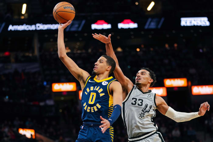 Tyrese Haliburton, Indiana Pacers, San Antonio Spurs